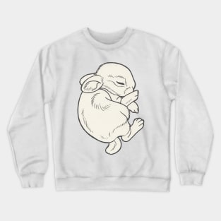 Baby Hase rosa Crewneck Sweatshirt